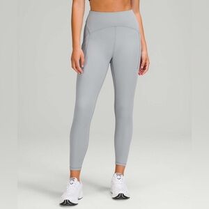 Lululemon Power Thru High-Rise Tight 25" Rhino Grey